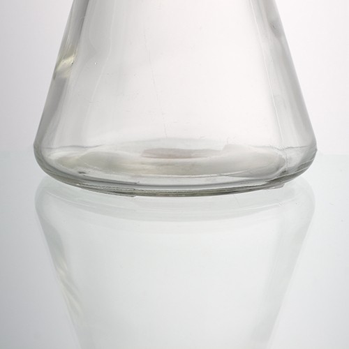 China Supplier Wholesale Best Price Empty Clear Conical Shape Fresh Milk Juice Glass Bottle Jar with Custom Logo 