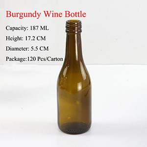Wholesale Burgundy Wine Bottle in Stock
