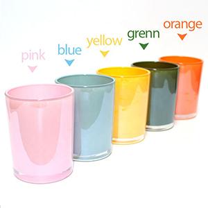 Wholesale Colorful Glass Tumbler Cup for Wax 