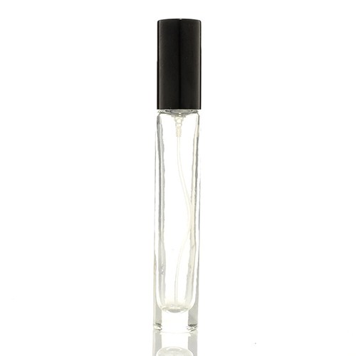 Wholesale Empty Atomizer Clear Glass Perfume Jar with Colorful Cap