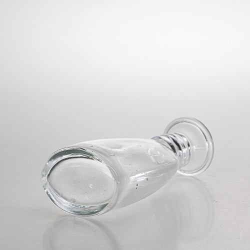 Wholesale Factory Cheap Price Glass Diffuser Aromatherapy Bottle Oval Bottom Clear Empty Glass Jar from China Supplier 