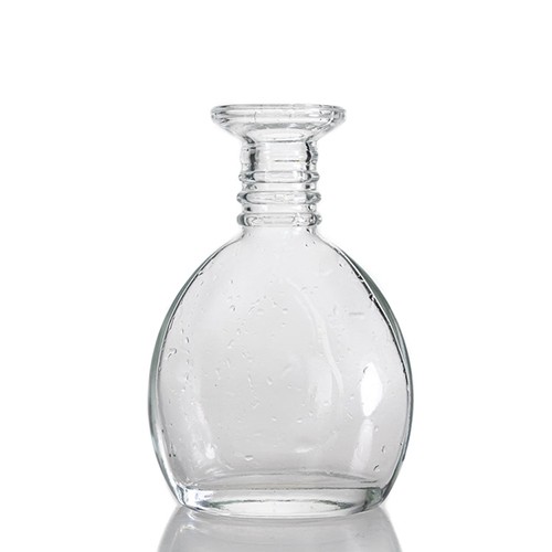 Wholesale Factory Cheap Price Glass Diffuser Aromatherapy Bottle Oval Bottom Clear Empty Glass Jar from China Supplier 