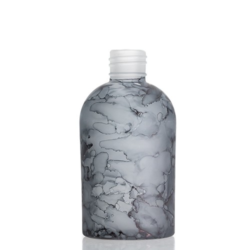 Wholesale Glass Aromatherapy Diffuser Bottle Marble Like Sparying Jar from Factory Manufacture