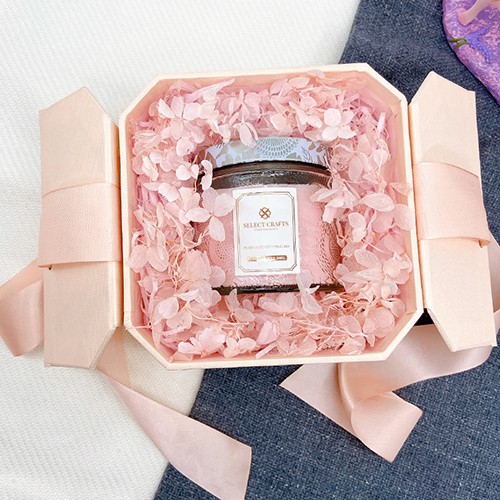 Wholesale Glass Candle Empty Jar for Scented Soy Wax with Personalized Box Package as Gift