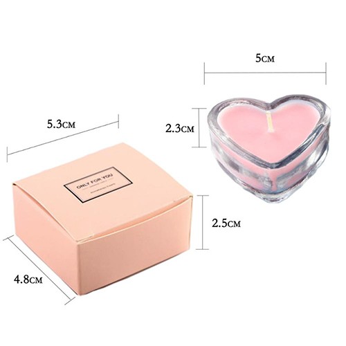 Wholesale Glass Candle Jar Outlet  Heart Shape Cup for Near Me Distributor Supplier in Your Country