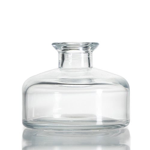 Wholesale Glass Diffuser Aromatherapy Bottle 200 ML Round Glass Jar for Home Buy Factory Cheap Price