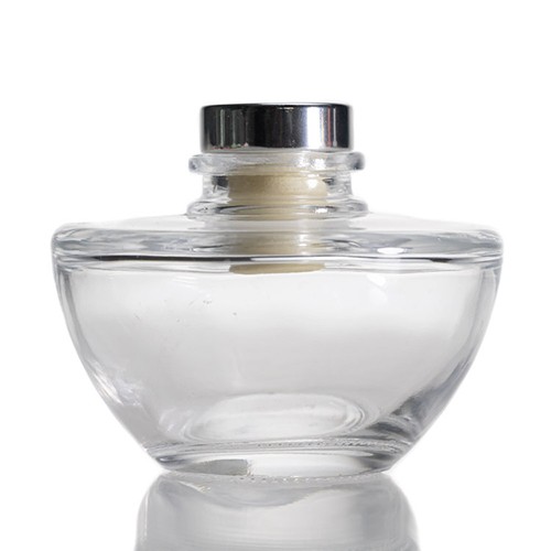 Wholesale Glass Diffuser Aromatherapy Bottle Clear Glass Jar for Room Fragrance China Factory Price  