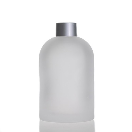 Wholesale Glass Diffuser Aromatherapy Bottle Custom Clear Matte Glass Jar for Room Fragrance