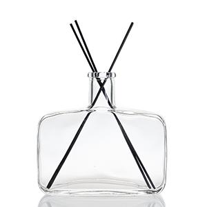  Wholesale Glass Diffuser Aromatherapy Bottle Flat Rectangle Clear Cystal Glass Jar Buy Directly Factory Cheap Price in Stock