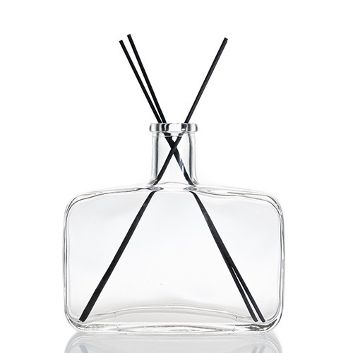  Wholesale Glass Diffuser Aromatherapy Bottle Flat Rectangle Clear Cystal Glass Jar Buy Directly Factory Cheap Price in Stock