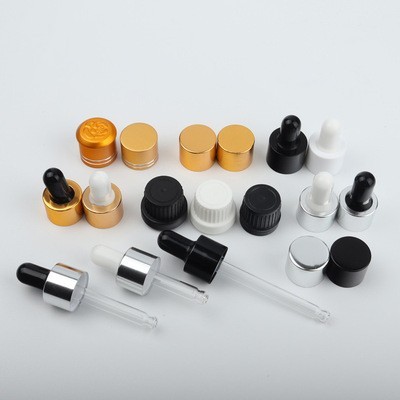 Wholesale Glass Essential Oil Jar Clear Dropper Refillable Vial Bottle from China Manufacturer 