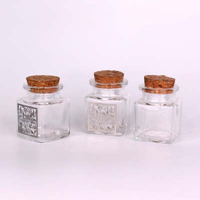 Wholesale Glass Seasoning Jar with Natural Wood Cork for Spice Salt Sugar Pepper Buy Cheap in Bulk