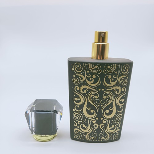 Wholesale Luxury 100ml Mini Empty Perfume Sprayer Bottle with Fashinon Pattern
