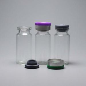 Wholesale Pharmaceutical Custom10ml Clear Glass Vial with Caps for USP Type I Neutral Crimp Top Tubular 