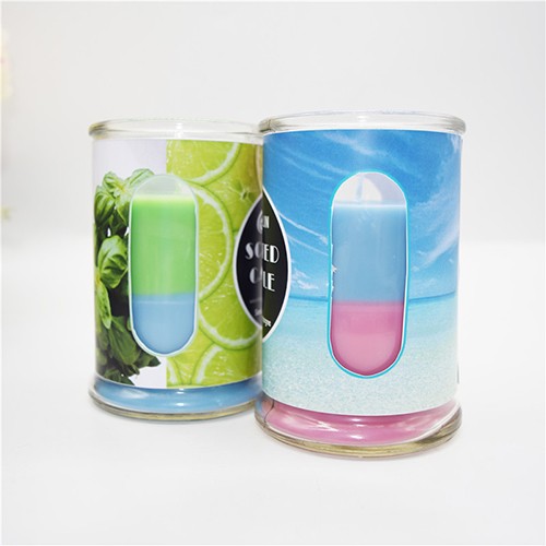 Wholesale Purchase Glass Candle Jar Cup with Personalized Label for Distributor Near Me