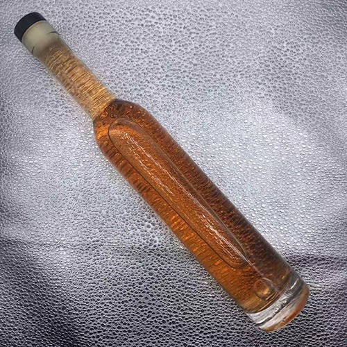 Clear Glass Wine Bottle of Various Capacity with Cork Lid